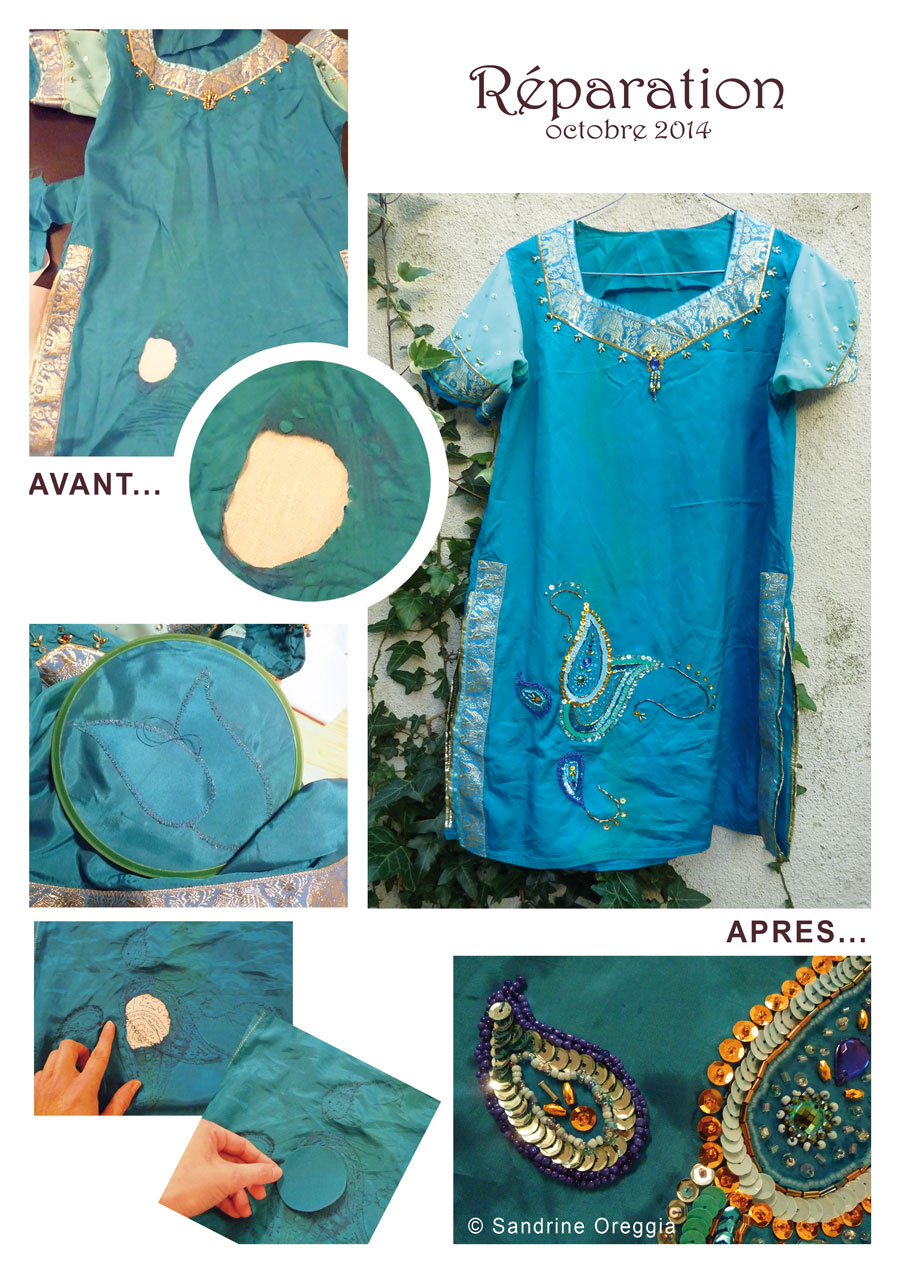 reparation broderie
